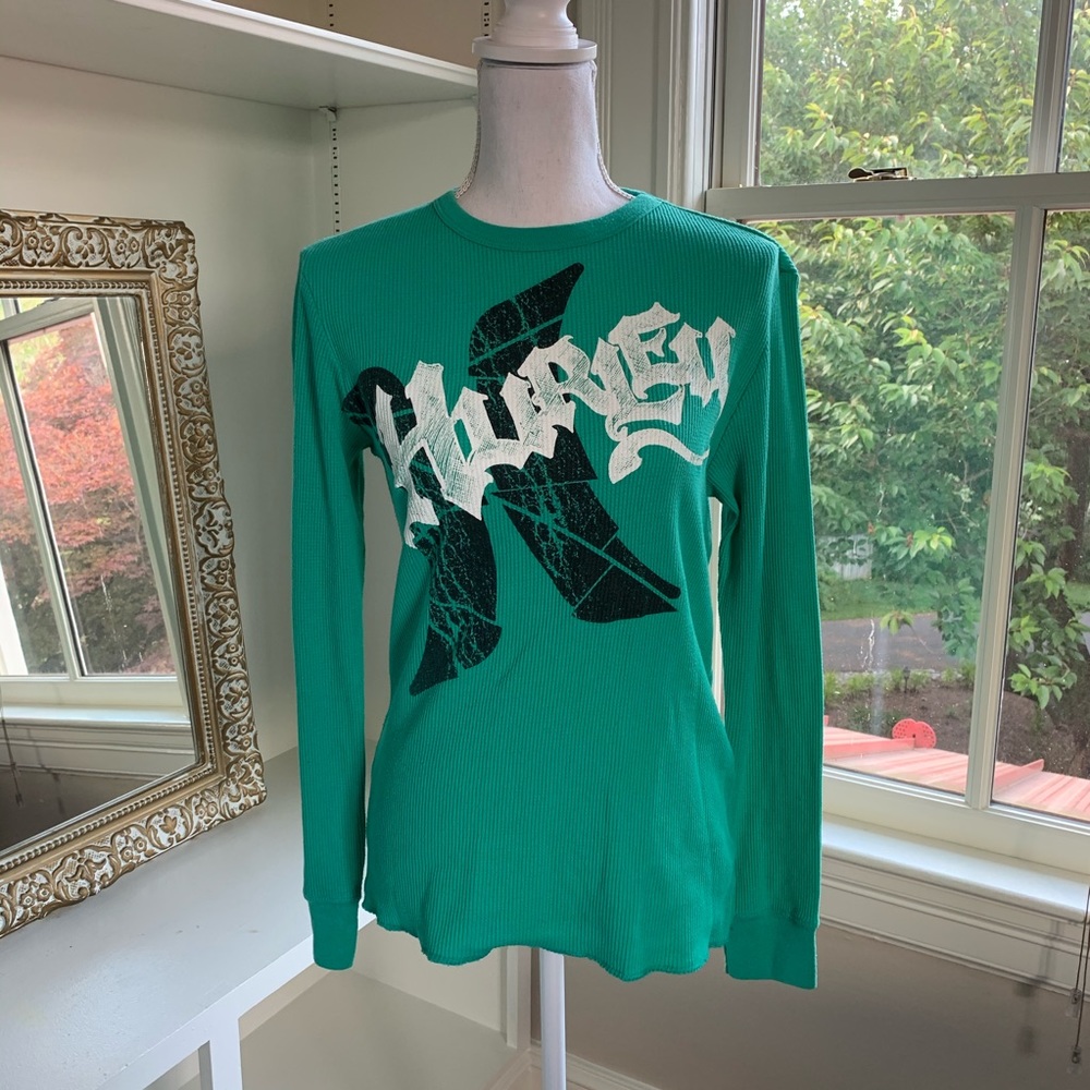 Ribbed Hurley Long Sleeve Tee